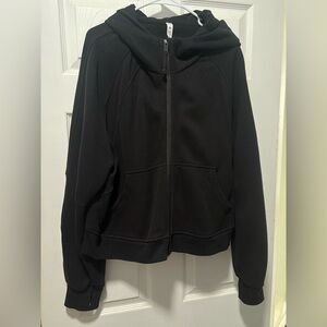lululemon athletica crop scuba Black Jacket